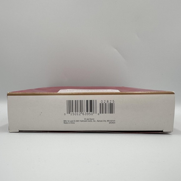 Hallmark 2001 Mitford Snowman Jubilee Christmas Ornament Set 4 Box Dated QX2825 - Picture 3 of 14